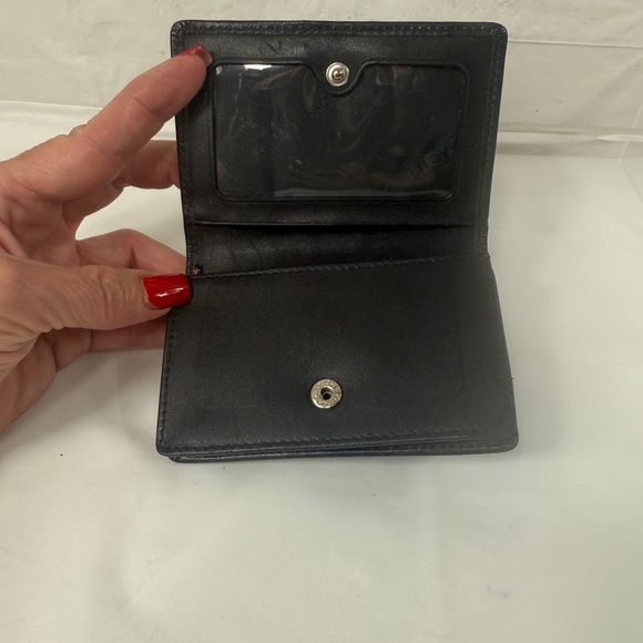 Vintage Coach Black Leatherwear credit card Wallet - Picture 7 of 11